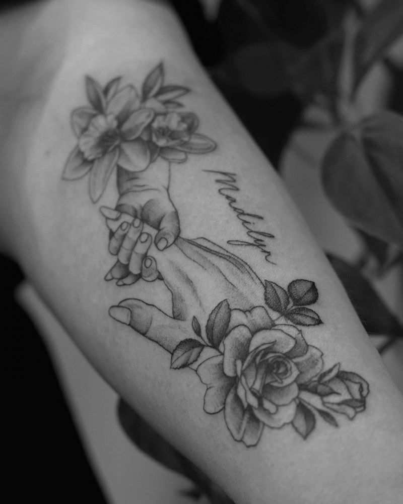 Pretty Mother Daughter Tattoos You Will Love