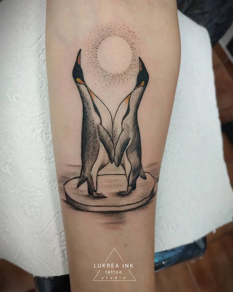 Cute Penguin Tattoo Designs for You to Enjoy