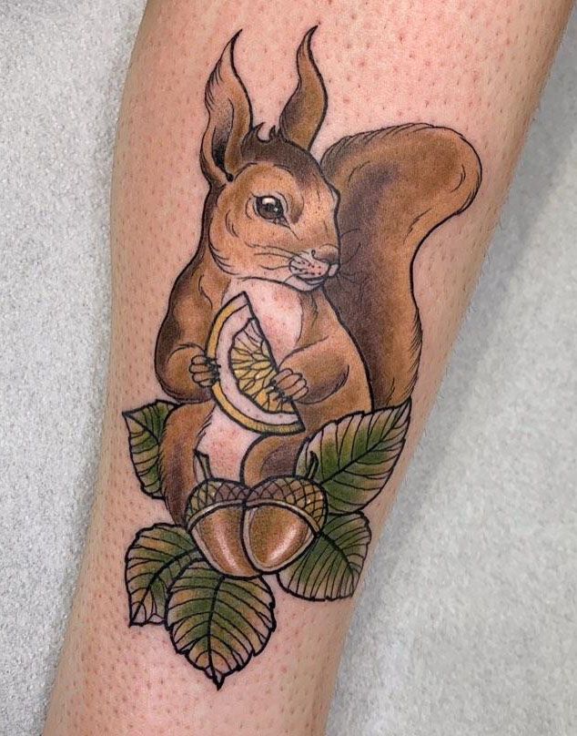 Cute Squirrel Tattoos You Will Love