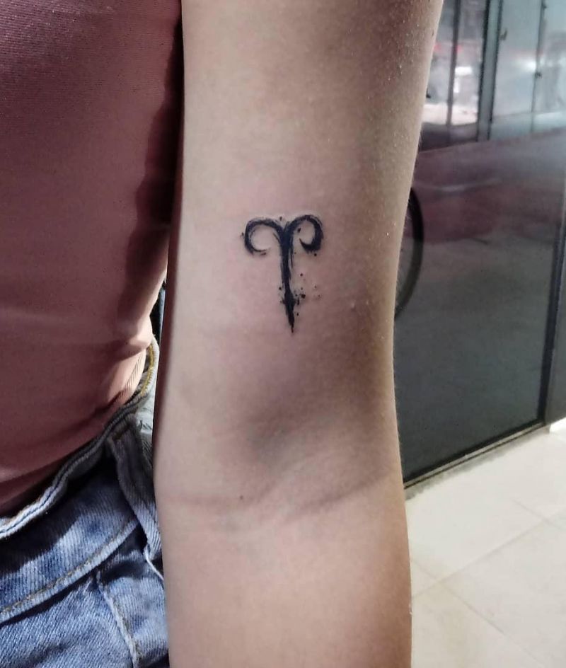 30 Pretty Aries Tattoos Show your Charm