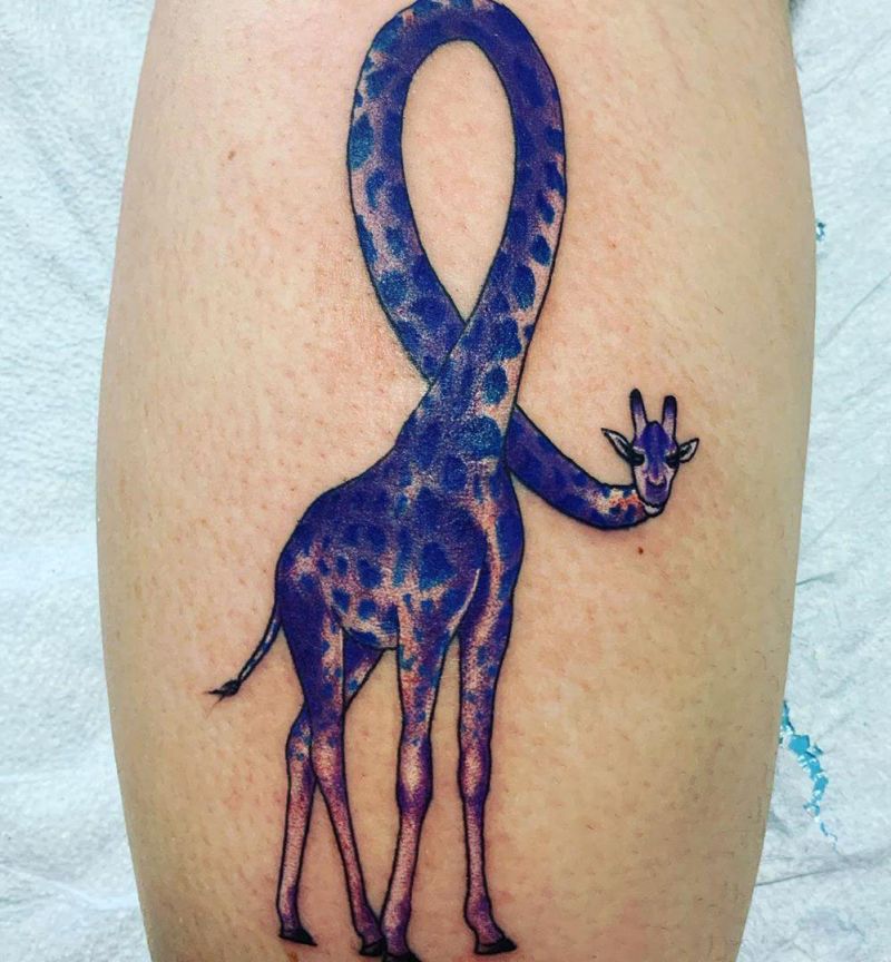 Pretty Giraffe Tattoos to Inspire You