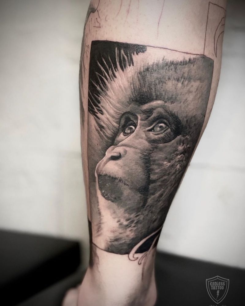 Pretty Monkey Tattoos That You Can't Miss