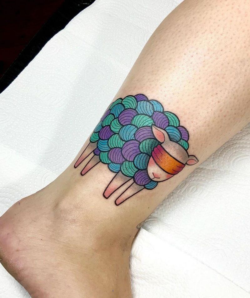 Cute Sheep Tattoos You Will Love