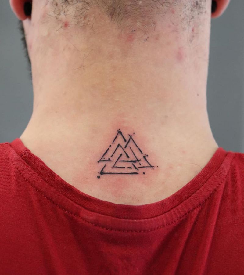 Pretty Back of Neck Tattoo Designs to Inspire You