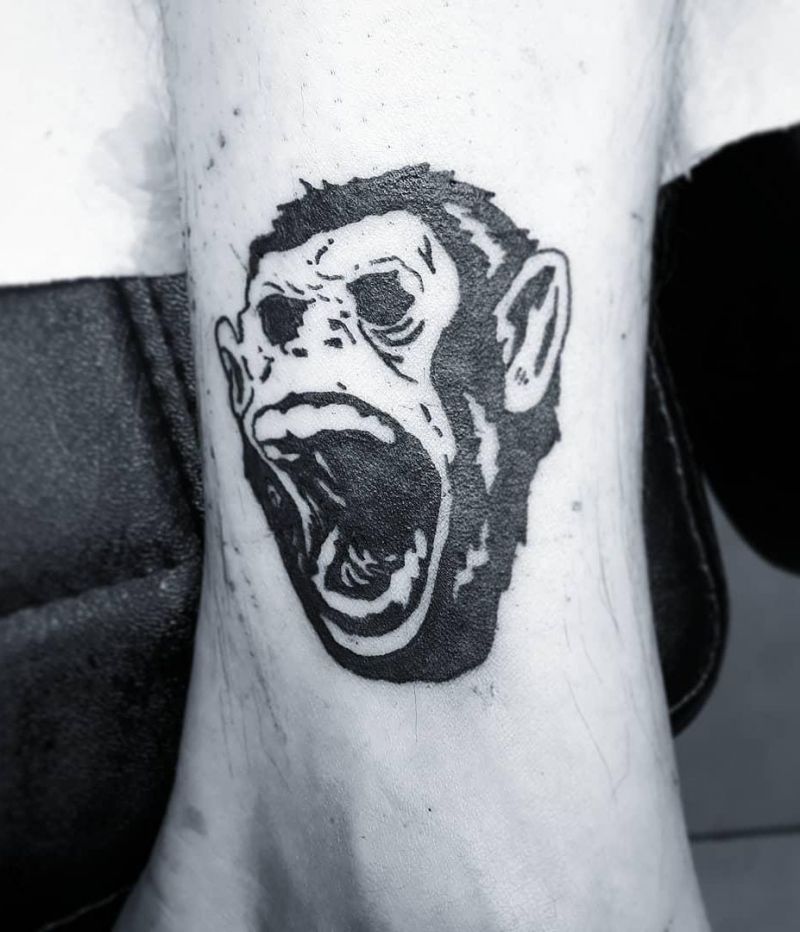 Pretty Monkey Tattoos That You Can't Miss