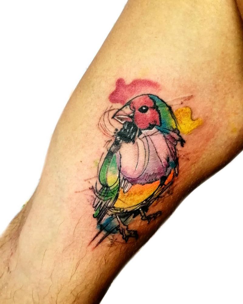 Lovely Parrot Tattoos Make You Happy Every Day