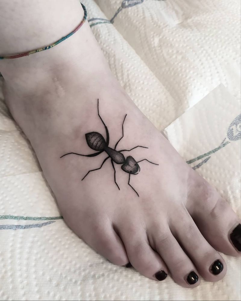 Pretty Ant Tattoos That Make You Powerful