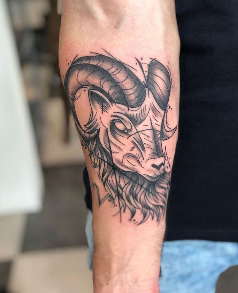 30 Pretty Aries Tattoos Show your Charm