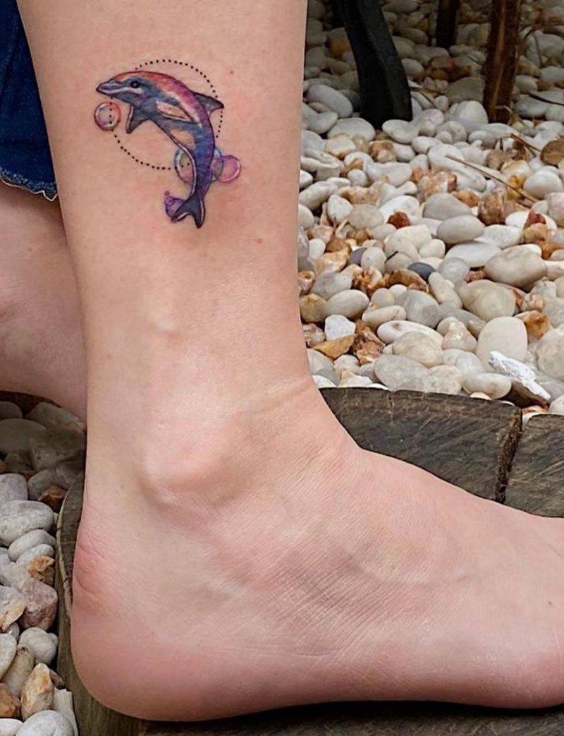 Pretty Dolphin Tattoos That You Can't Miss