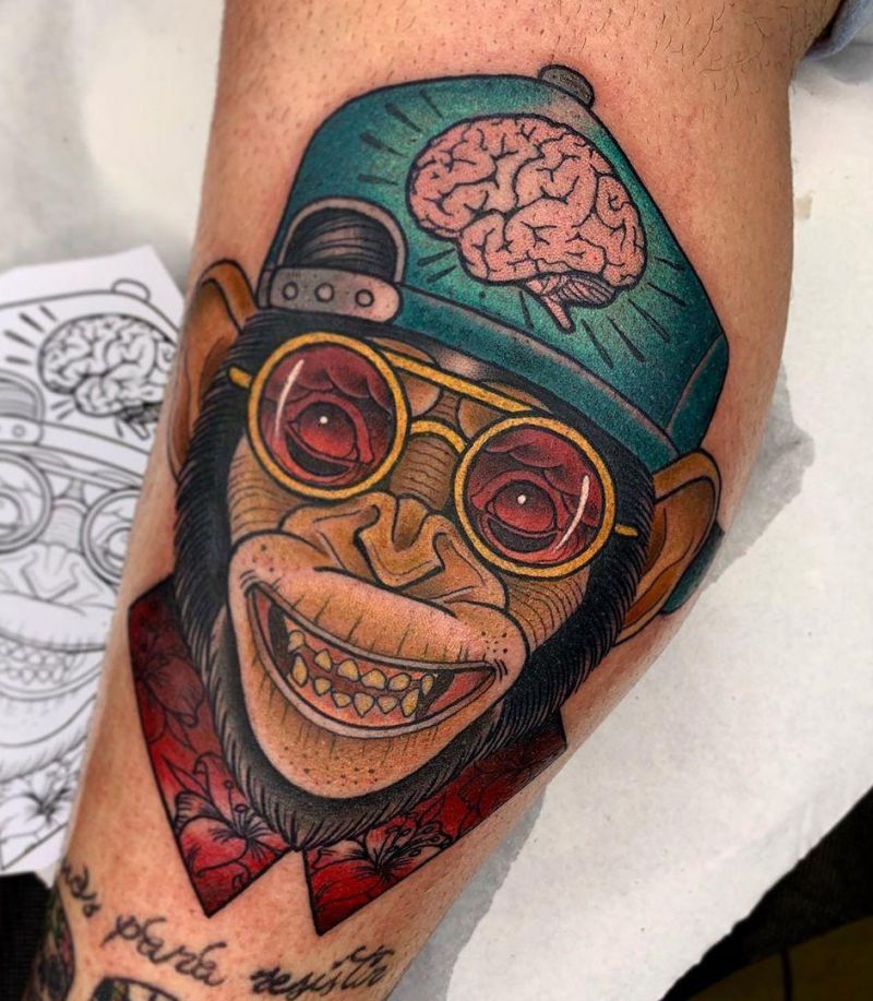 Pretty Monkey Tattoos That You Can't Miss