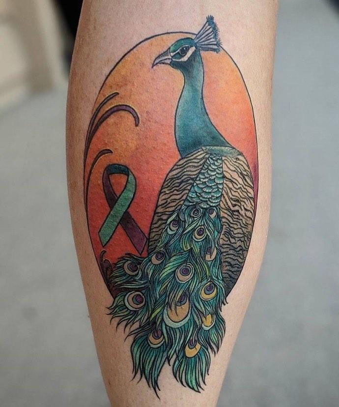 Pretty Peacock Tattoos for You to Enjoy