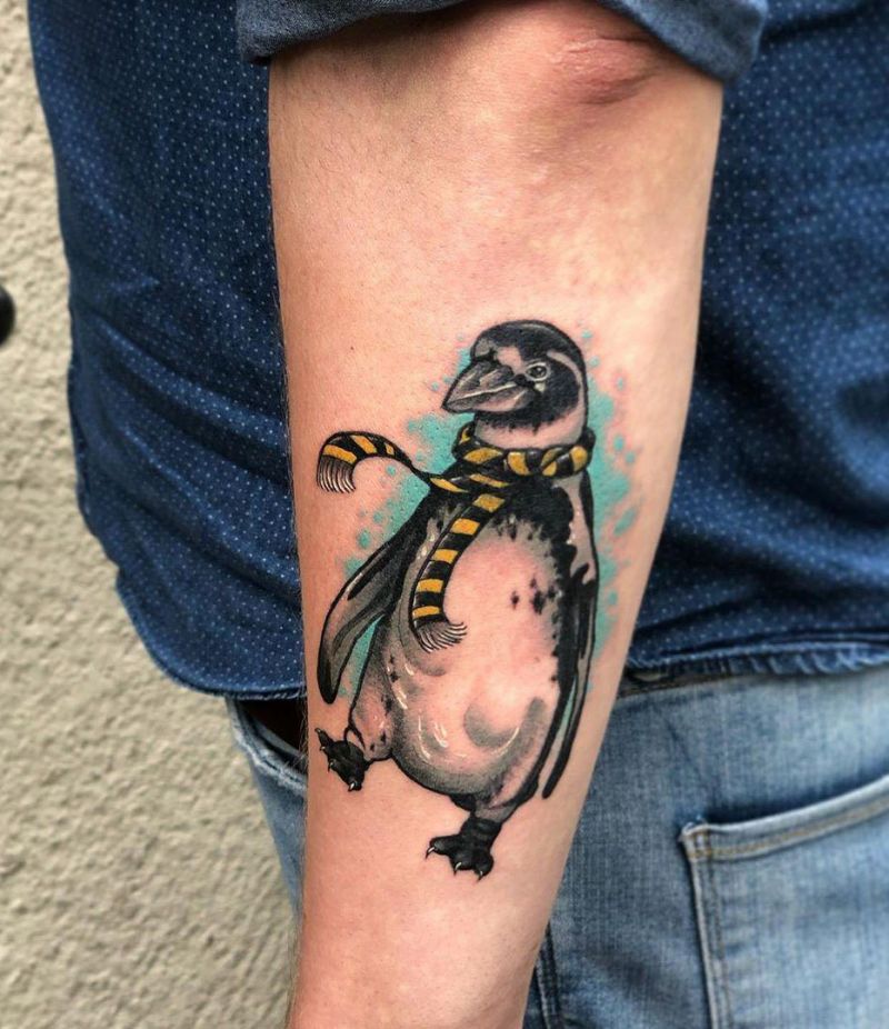 Cute Penguin Tattoo Designs for You to Enjoy