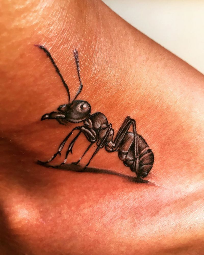 Pretty Ant Tattoos That Make You Powerful