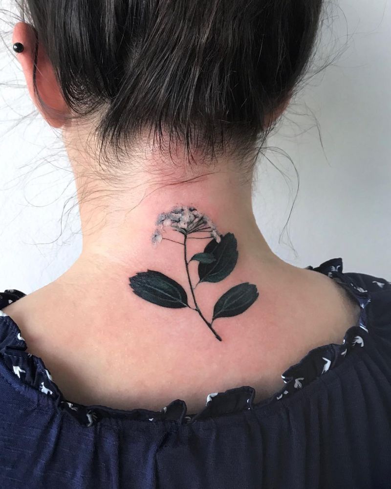 Pretty Back of Neck Tattoo Designs to Inspire You