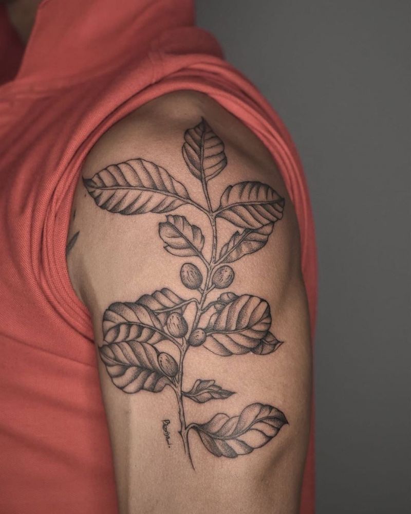 Pretty Coffee Tattoos Keep You Fragrant All The Time