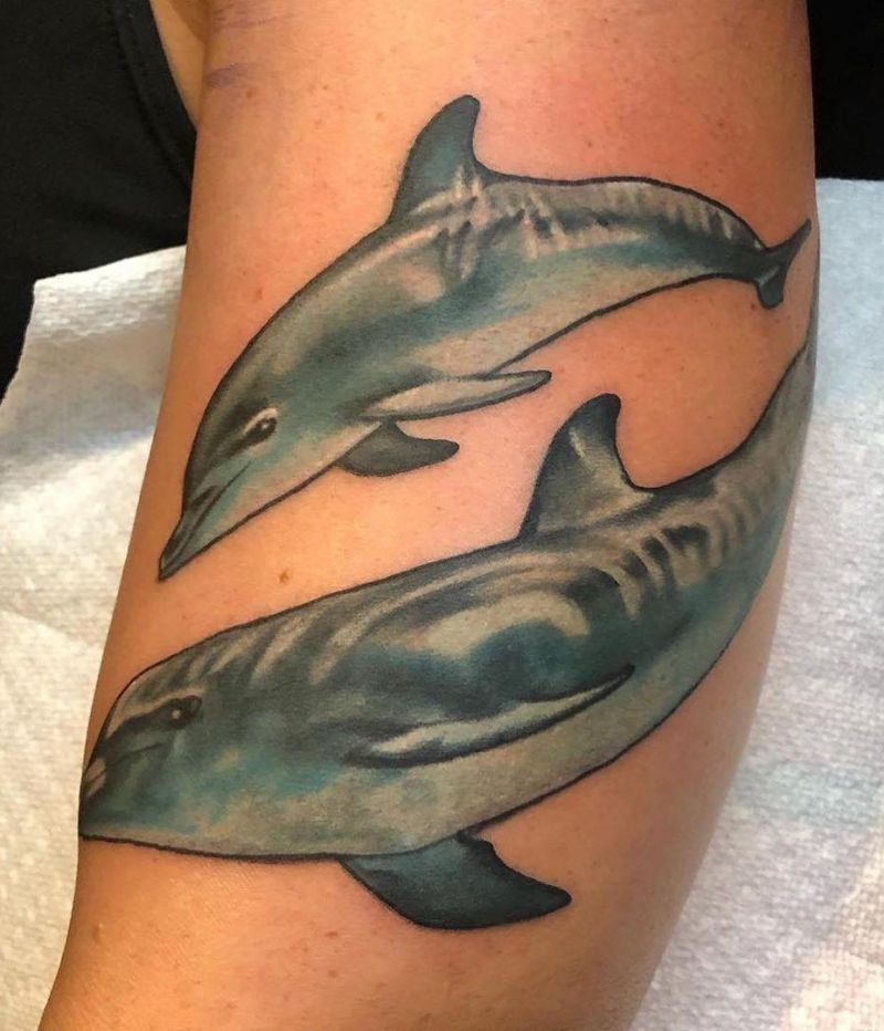 Pretty Dolphin Tattoos That You Can't Miss