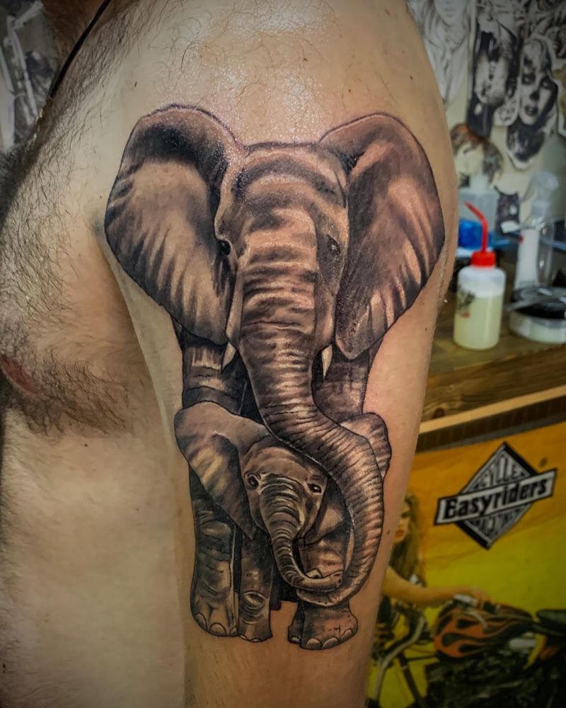 Pretty Elephant Tattoos That You Will Love