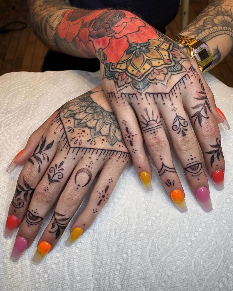 Exquisite Finger Tattoos That Give You a Different Feeling