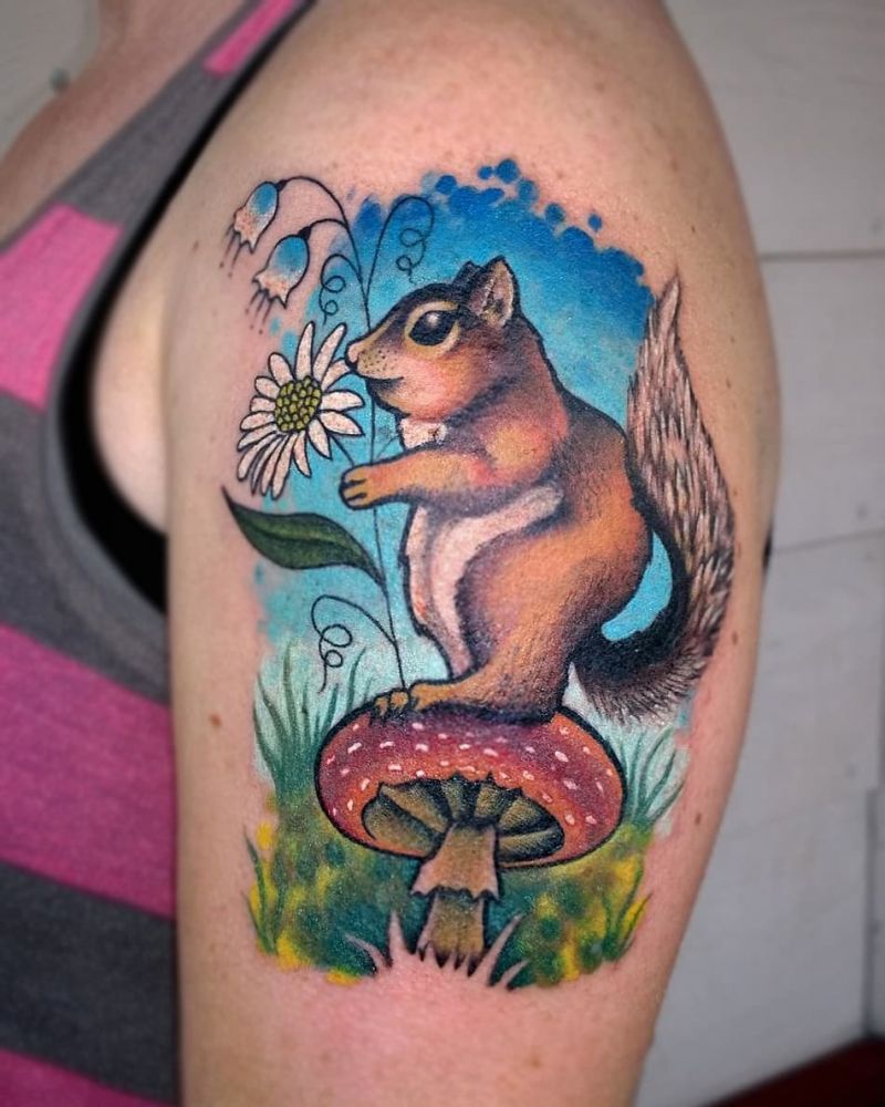 Cute Squirrel Tattoos You Will Love