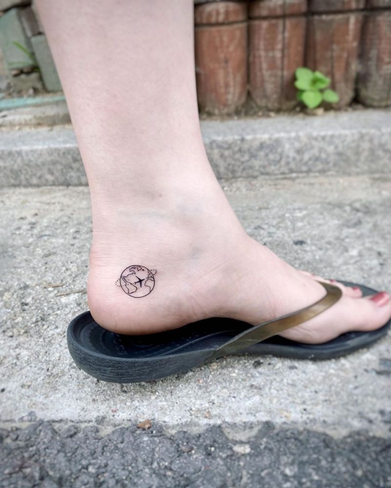 30 Pretty Airplane Tattoos Make You Like to Travel