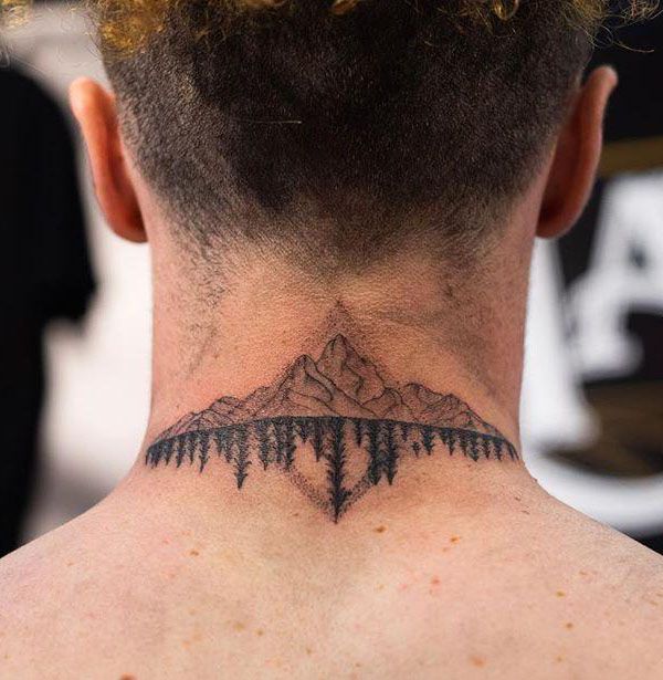 Pretty Back of Neck Tattoo Designs to Inspire You