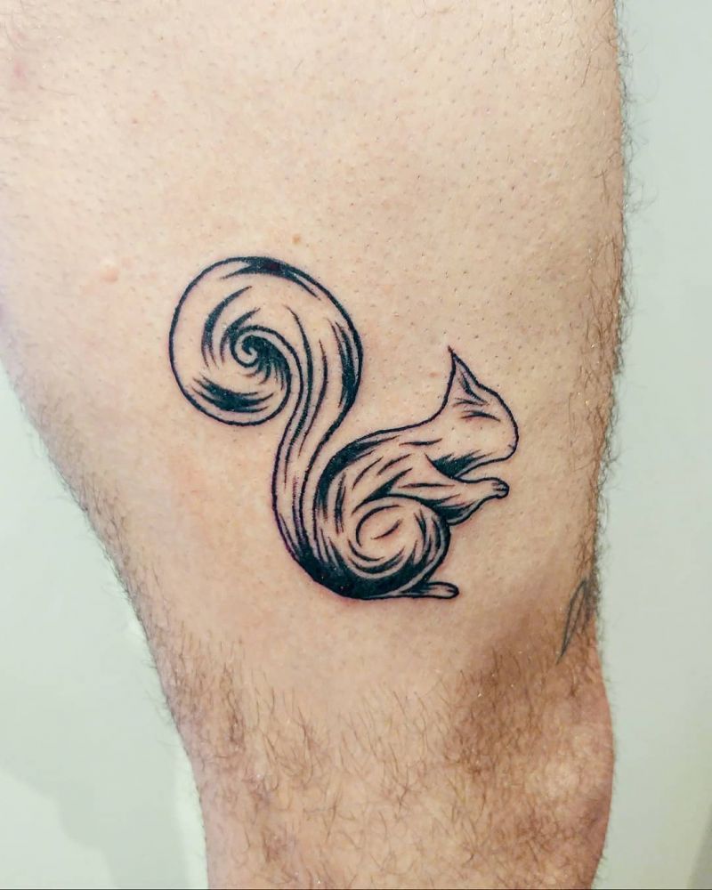 Cute Squirrel Tattoos You Will Love