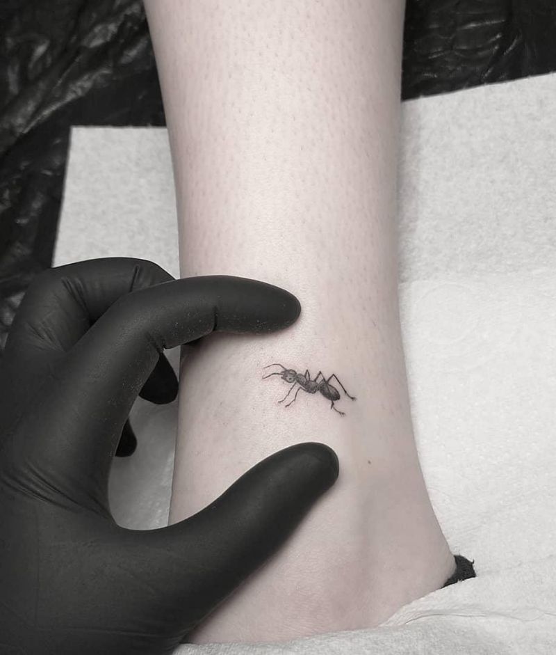 Pretty Ant Tattoos That Make You Powerful