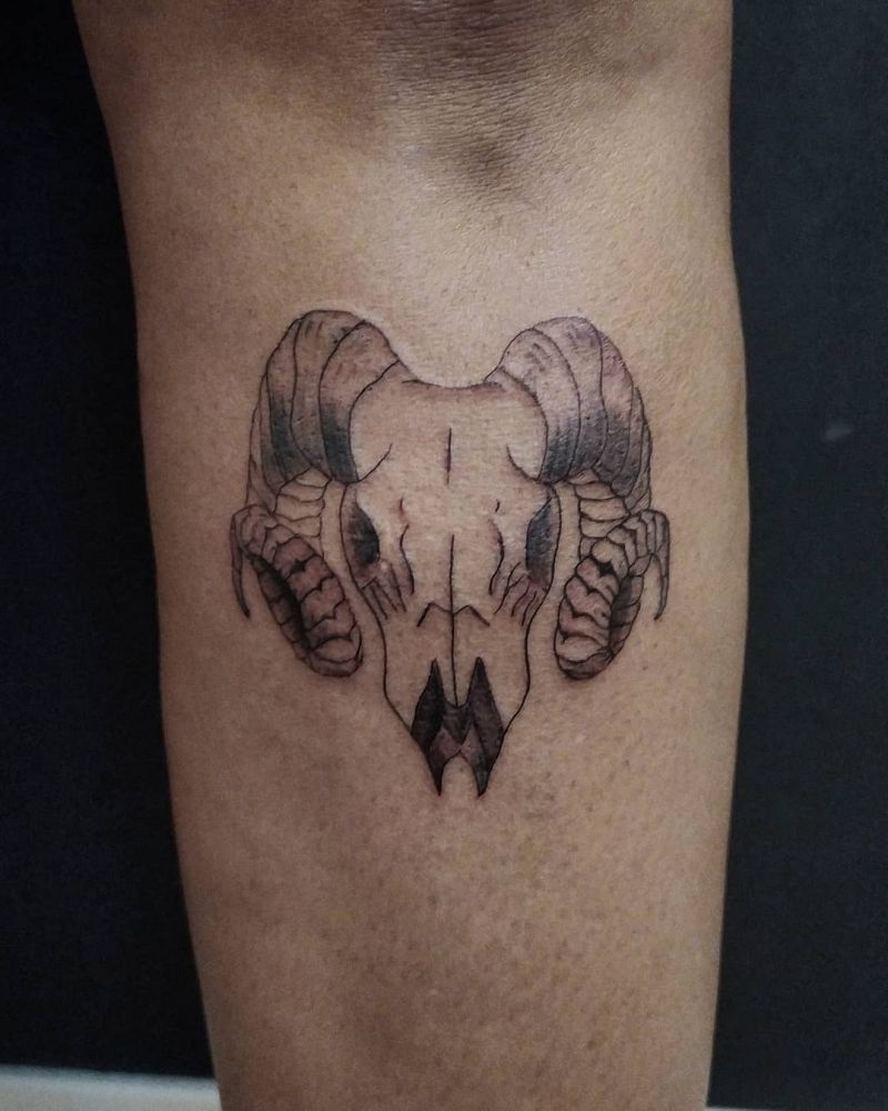 30 Pretty Aries Tattoos Show your Charm