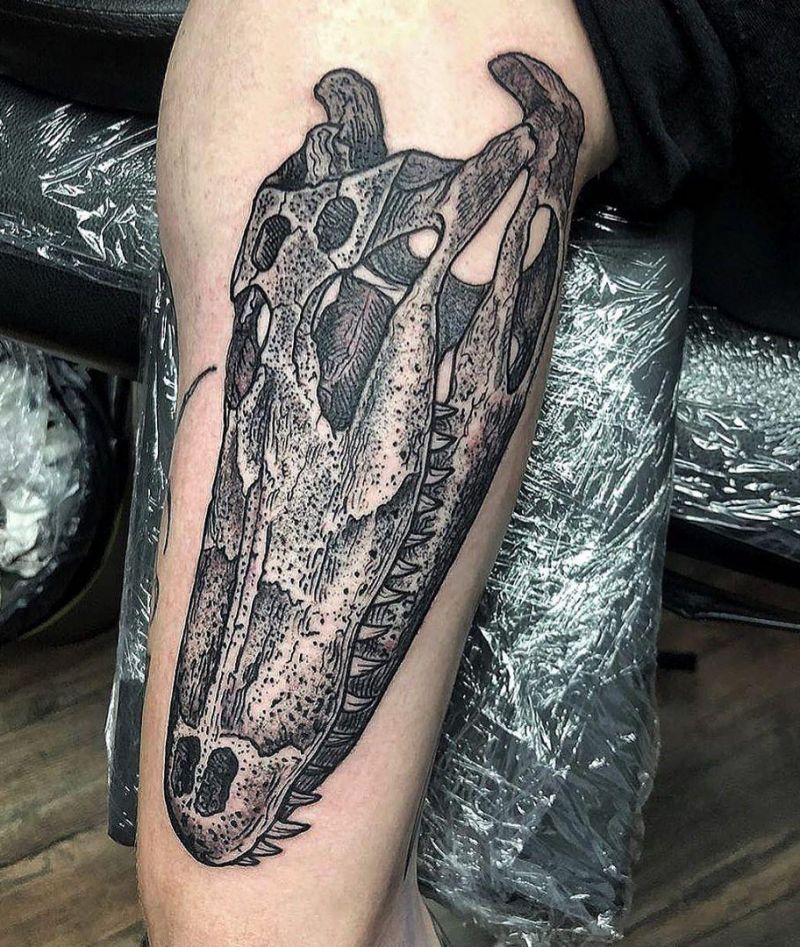 Pretty Crocodile Tattoo Designs and Ideas