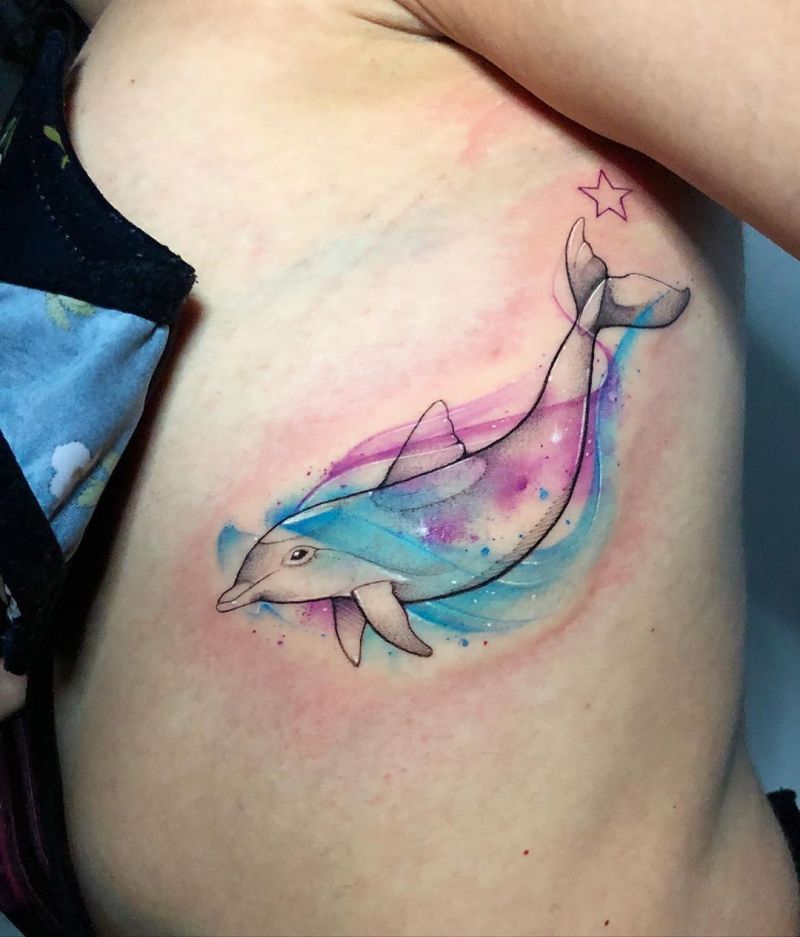 Pretty Dolphin Tattoos That You Can't Miss