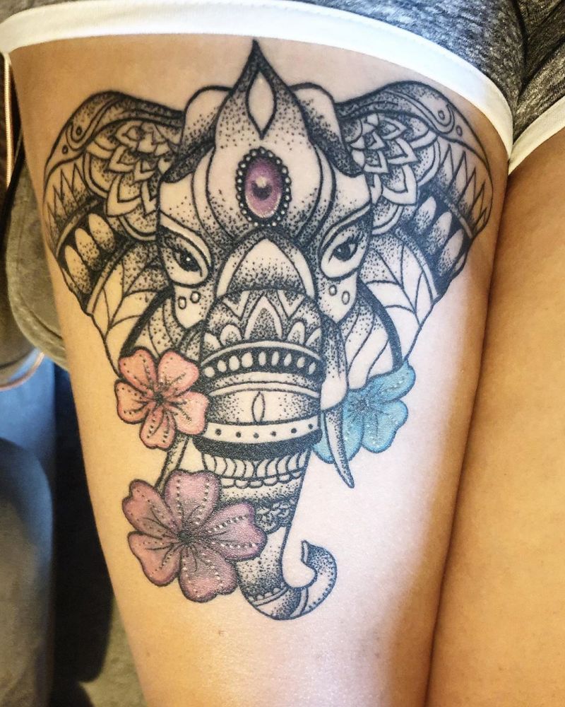 Pretty Elephant Tattoos That You Will Love