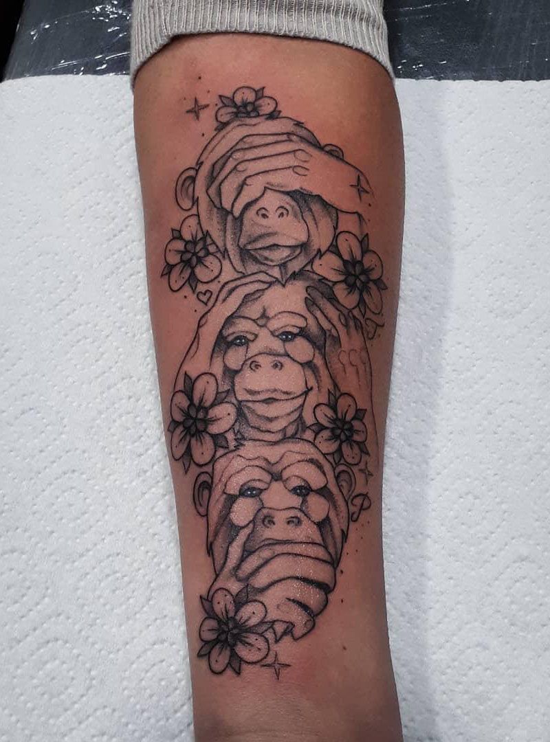 Pretty Monkey Tattoos That You Can't Miss