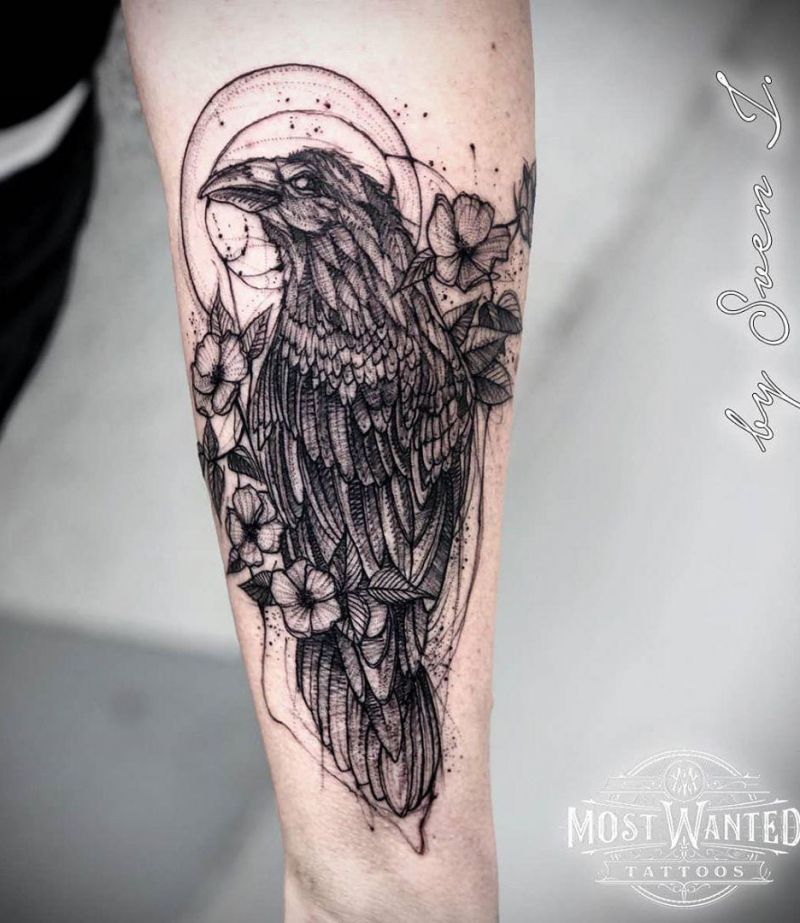 Artistic Raven Tattoos That Will Change Your Life