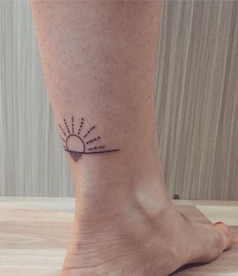 Pretty Sun Tattoos Let You Always Be Full of Sunshine