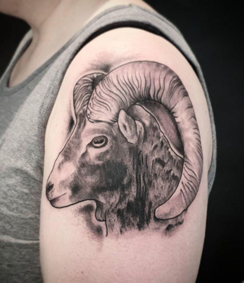 30 Pretty Aries Tattoos Show your Charm