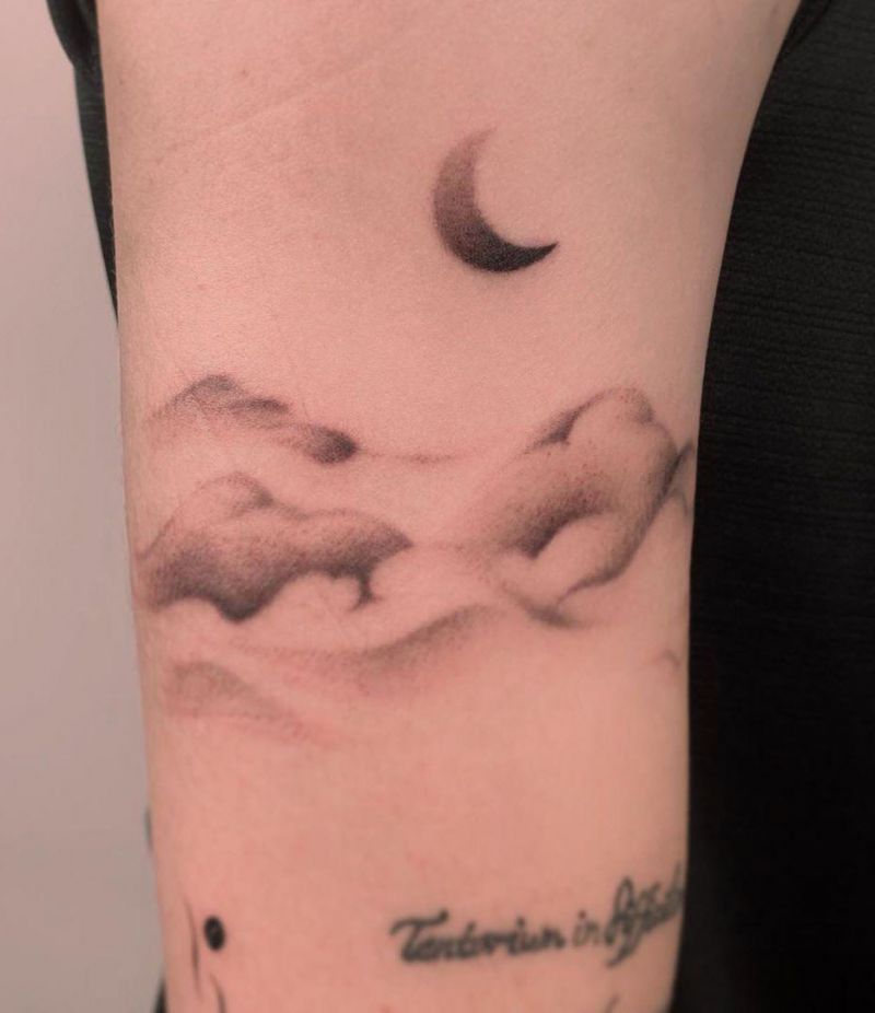 Pretty Cloud Tattoo Designs to Inspire You
