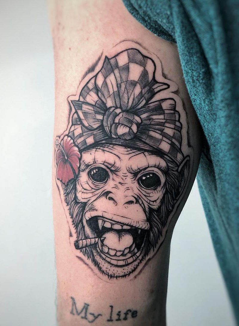 Pretty Monkey Tattoos That You Can't Miss