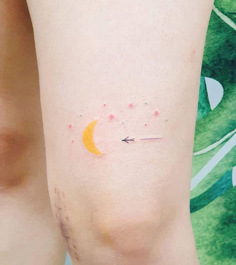 30 Pretty Airplane Tattoos Make You Like to Travel