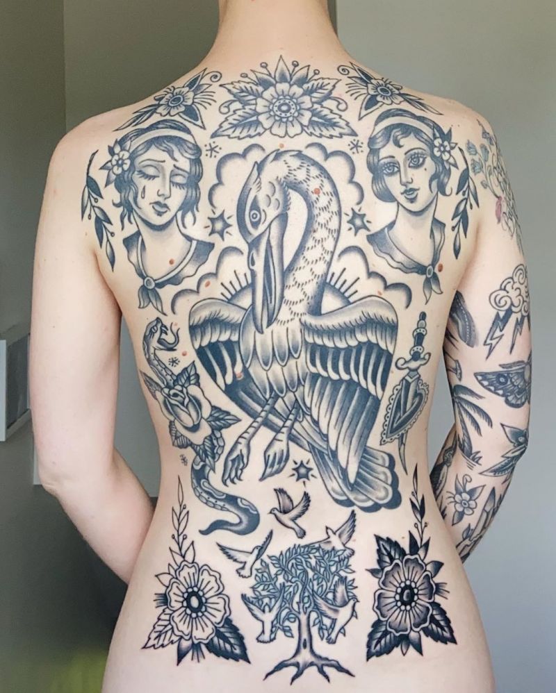 Pretty Back Tattoos That Make You More Attractive