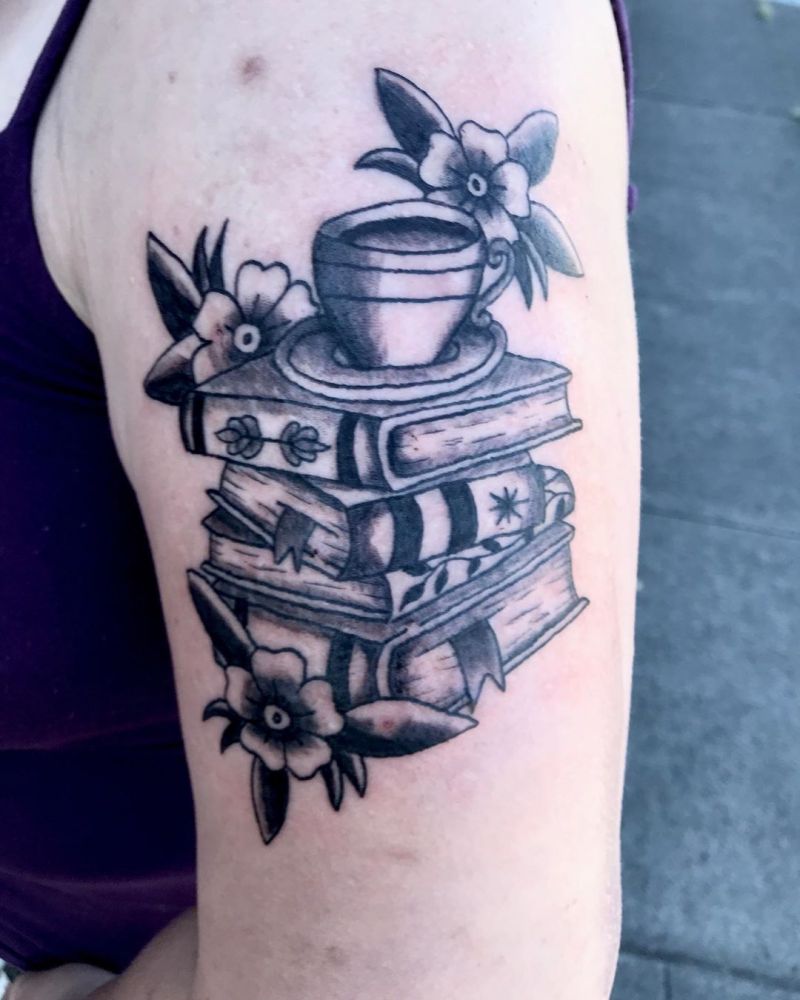 Pretty Coffee Tattoos Keep You Fragrant All The Time