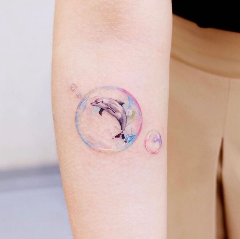 Pretty Dolphin Tattoos That You Can't Miss