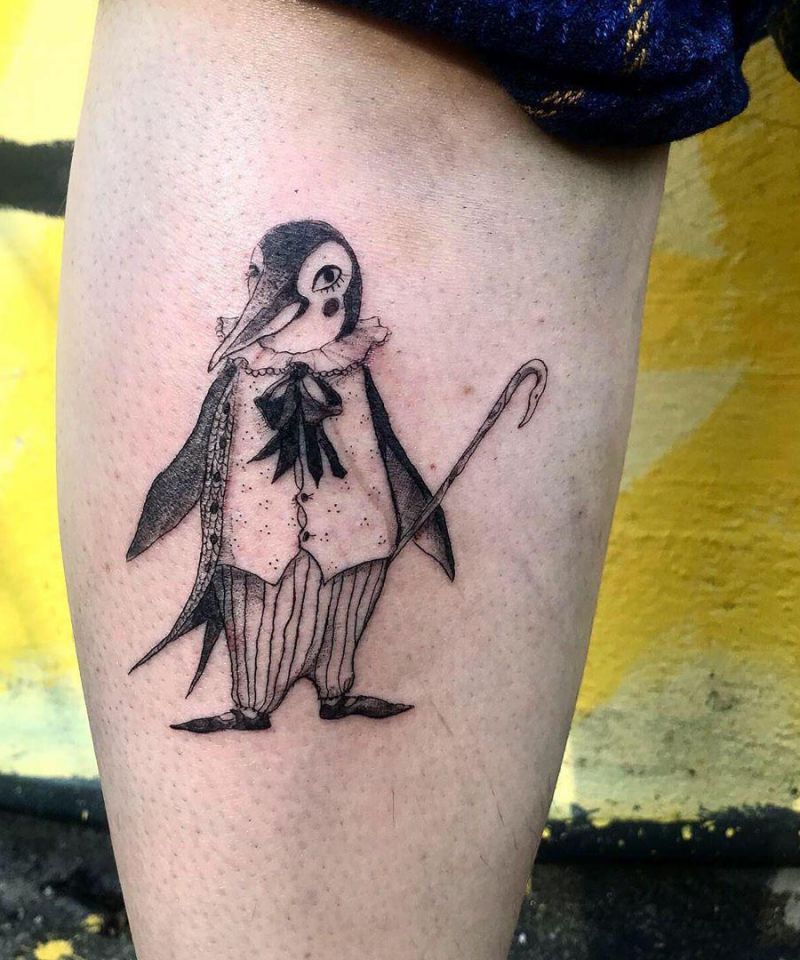 Cute Penguin Tattoo Designs for You to Enjoy