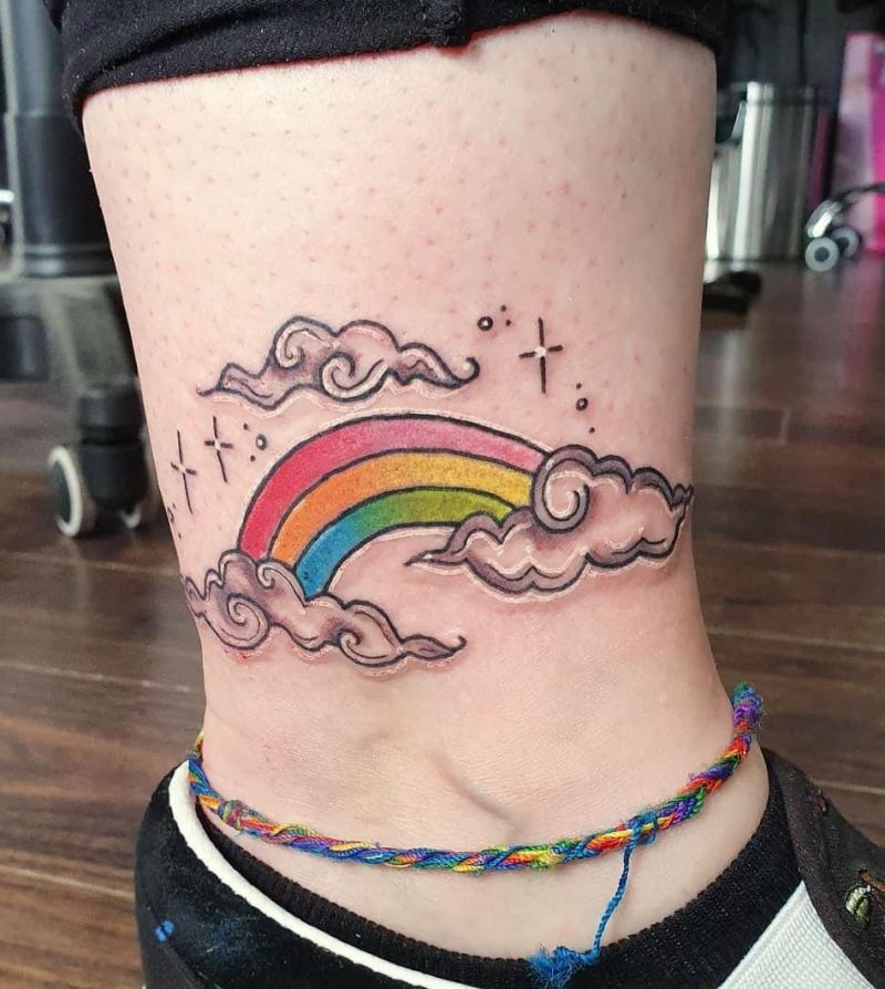 30 Pretty Rainbow Tattoos Make You Happy