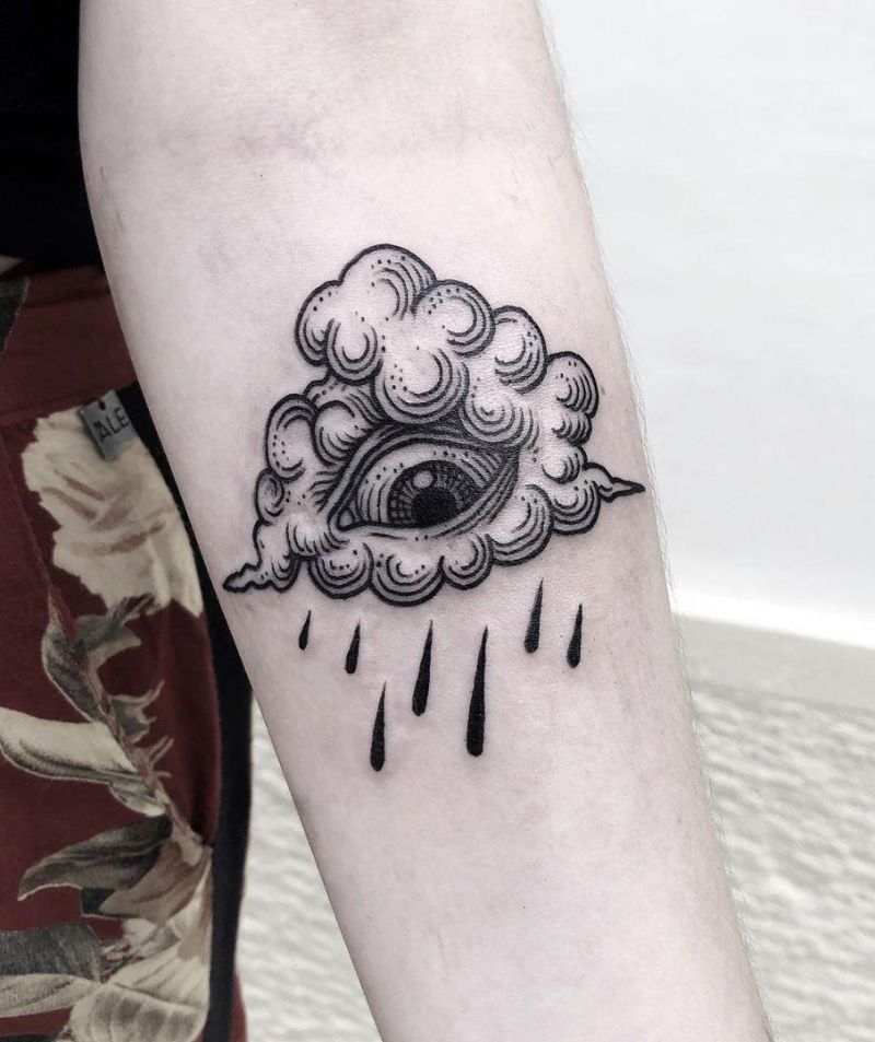 Pretty Cloud Tattoo Designs to Inspire You