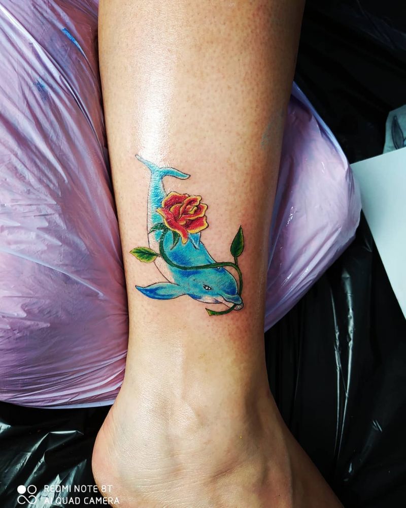 Pretty Dolphin Tattoos That You Can't Miss