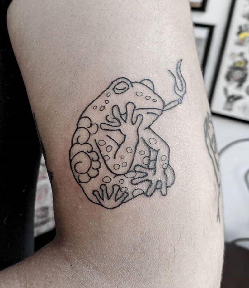 Cute Frog Tattoo Designs That You Can't Miss