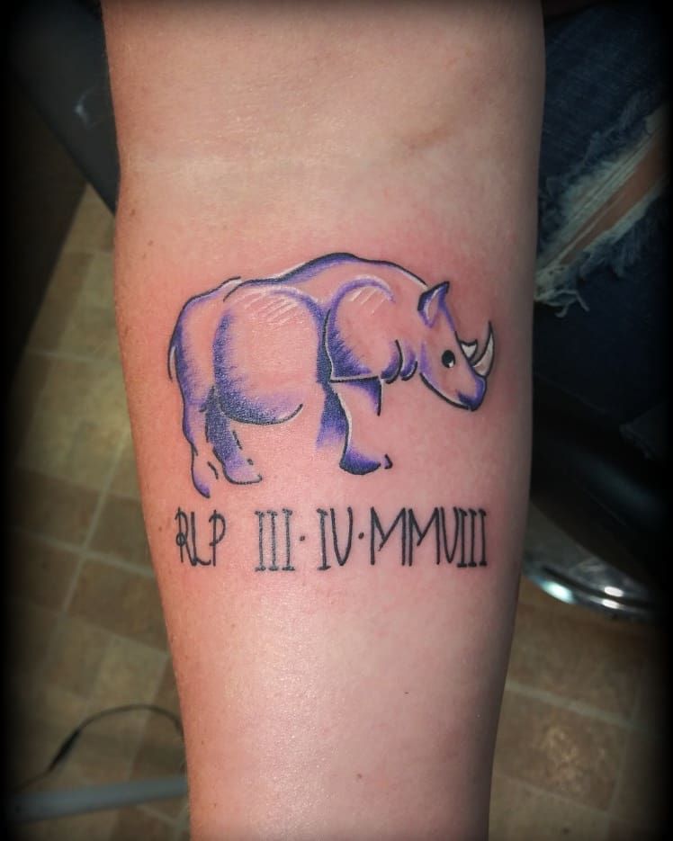 Pretty Rhino Tattoos You Will Love