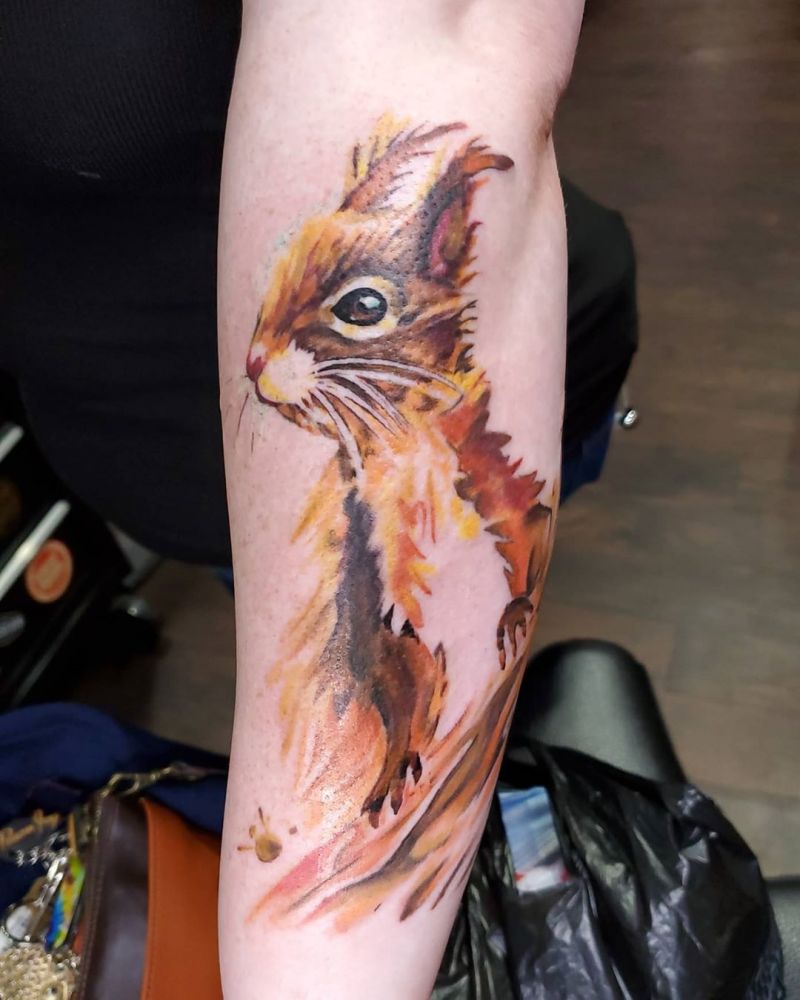 Cute Squirrel Tattoos You Will Love