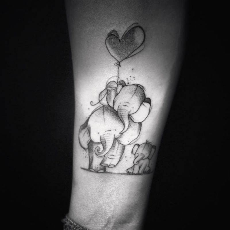 Pretty Elephant Tattoos That You Will Love