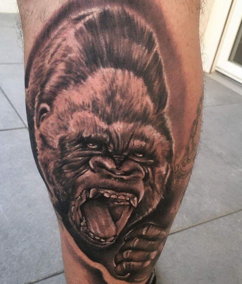 Superb Gorilla Tattoo Designs to Inspire You